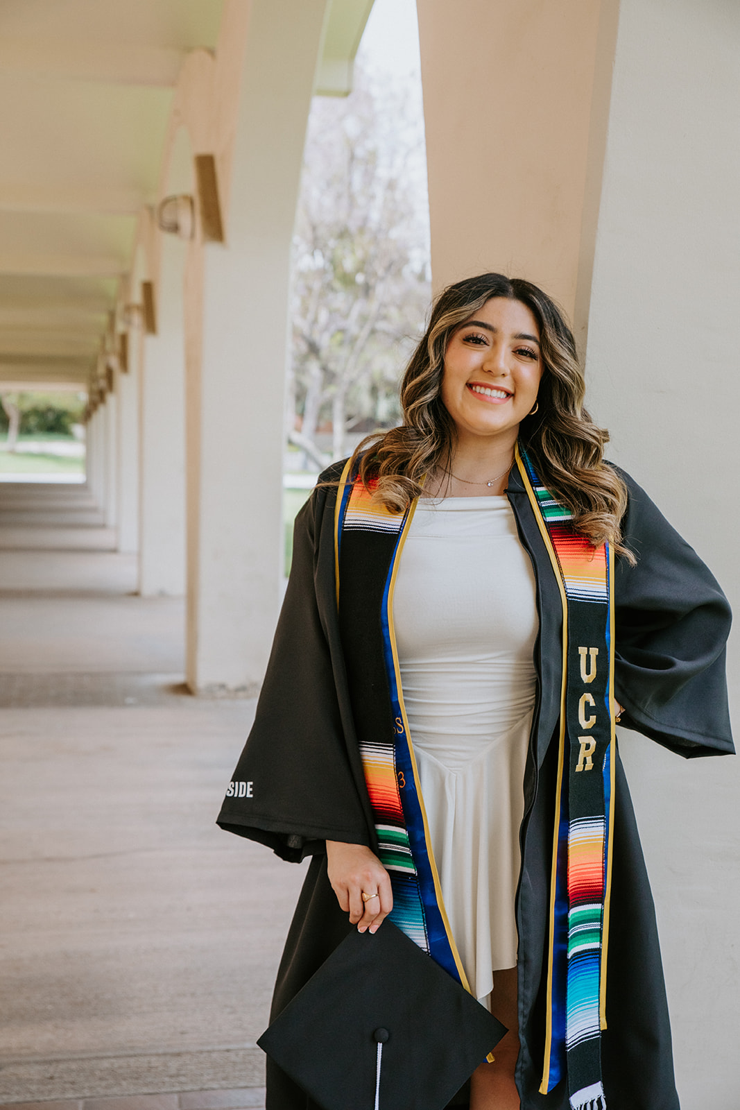 Graduation campus photography